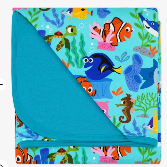 Little Sleepies - Nemo's Reef Large Cloud Blanket - Picture 1 of 3